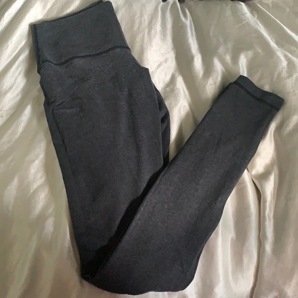 lululemon athletica Pants - Grey Lululemon high-rise leggings
